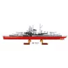 Konstruktors Cobi kaujas kuģis Tirpitz modelis ar 593 detaļām, mēroga un displeja funkcijas