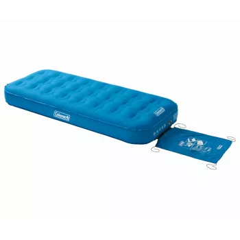 COLEMAN Extra Durable piepūšamā gulta vienvietīga - Zila 2,2 kg Garums 198 cm Platums 82 cm Augstums 22,5 cm (2000031637)