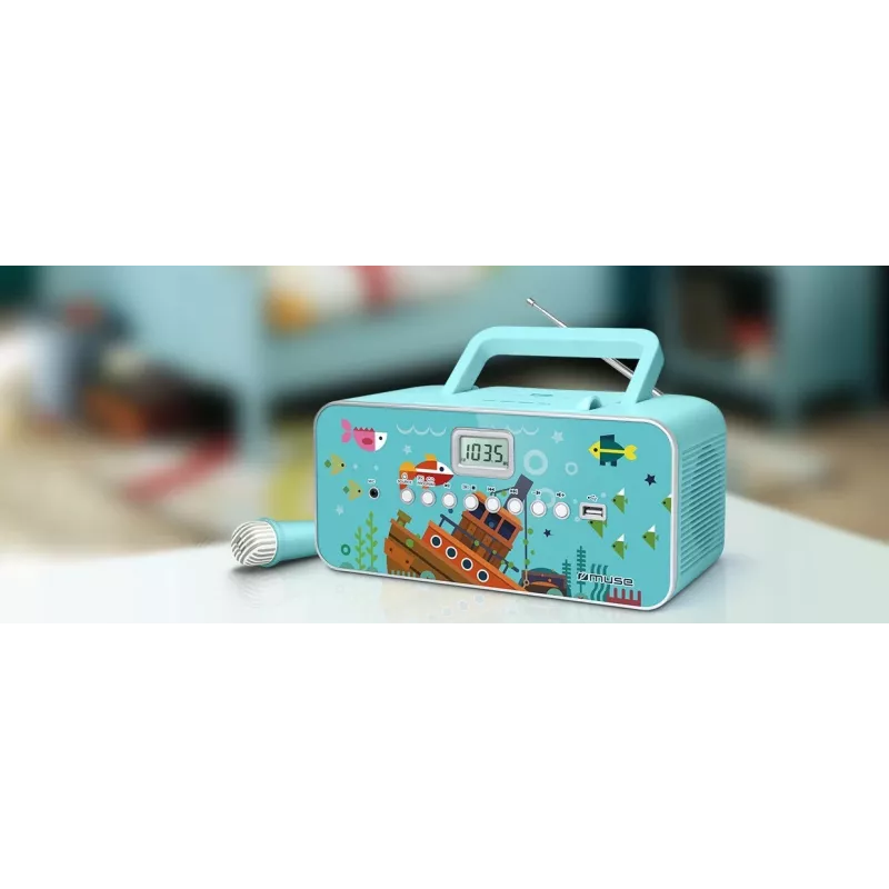 Pārnēsājama stereo sistēma Muse M-29KB