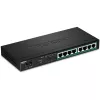 TRENDnet TPE-TG84 - Slēdzis - 8 x 10/100/1000 (PoE+) - Galddatoram, sienas montāžai - PoE+ (120 W)