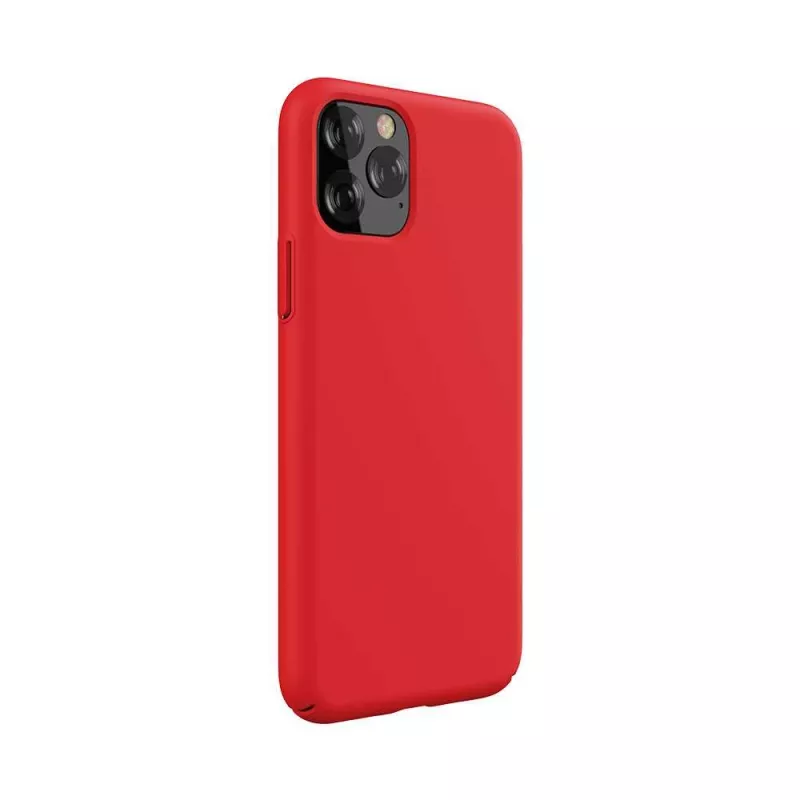 Telefona maciņš Devia Nature Series iPhone 12 Pro Max, silikons, sarkans