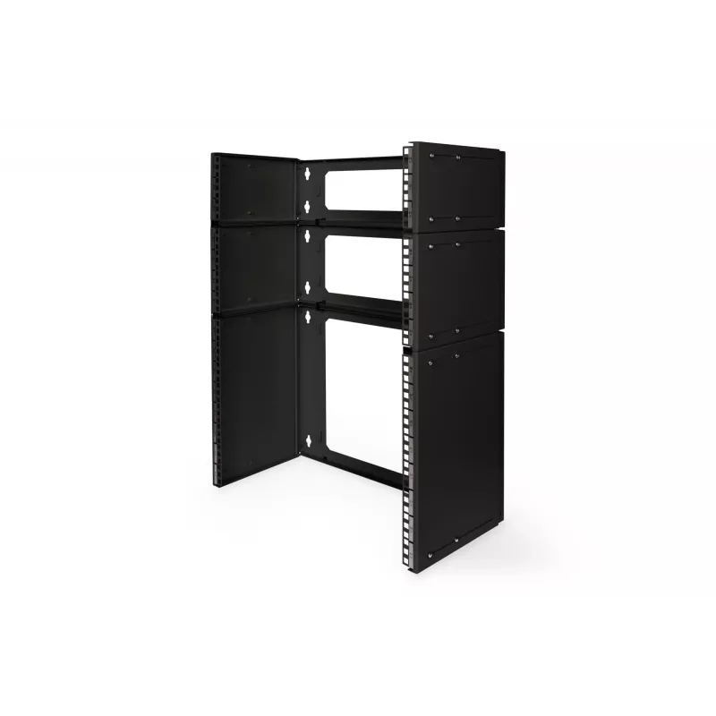 Digitus DN-19 PB-4U-SW - Sienas skapis - Melns, RAL 9005 - 8U - 48,3 cm (19) (DN-19 PB-8U-SW)
