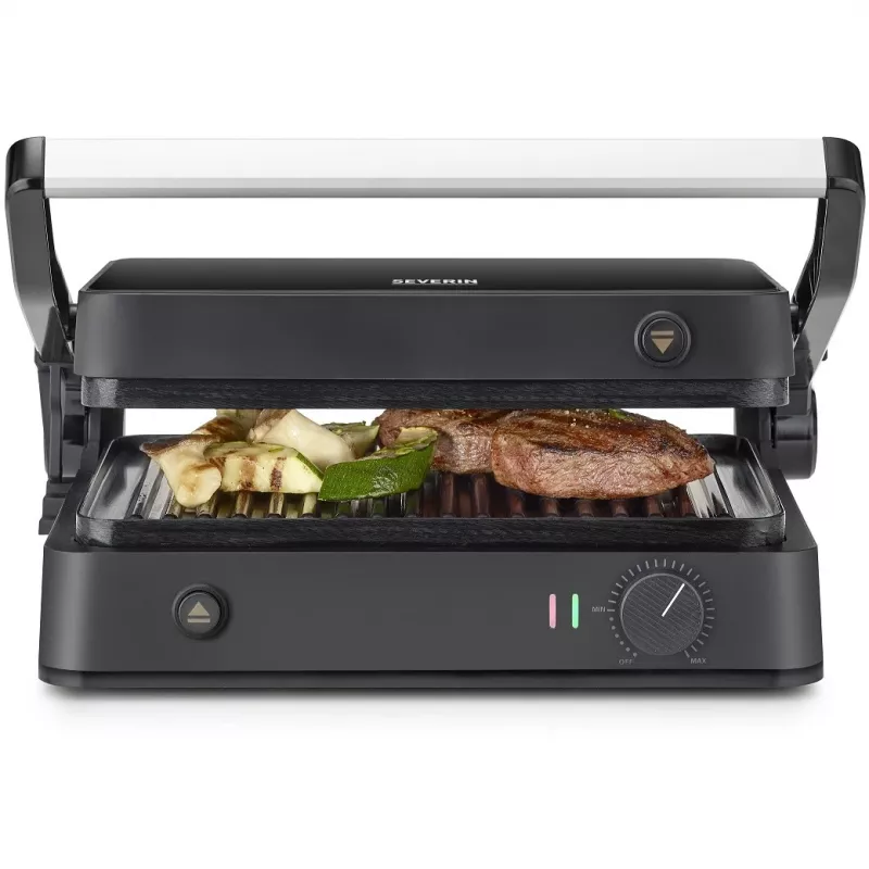 Kontaktgrils Severin KG 2398 Melns Balts 1800W 300x220mm