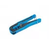 Presēšanas instruments LANBERG NT-0202 RJ-11 savienotājiem, maksimālais kabeļa diametrs 6 mm, melns/zils