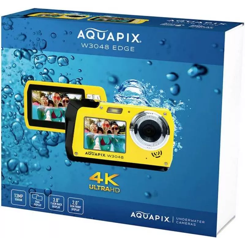 Kompakta kamera Easypix W3048 Edge dzeltena