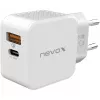 nevox USB PD Type C + USB QC 3.0 lādētājs 30 W balts (2009)