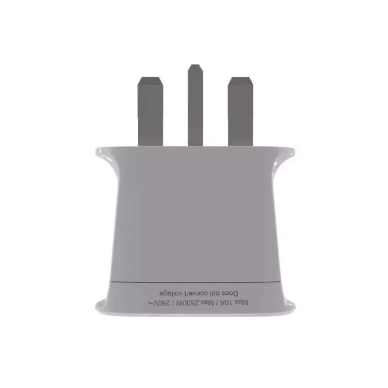 Strāvas adapteris GEMBIRD A-AC-UKMINTF — UK Type G spraudnis uz IEC C13 ieeju, 15A