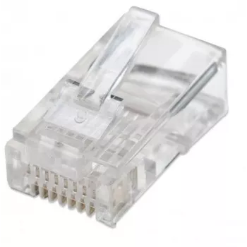Intellinet 502375 vadu savienotājs RJ-45 Caurspīdīgs