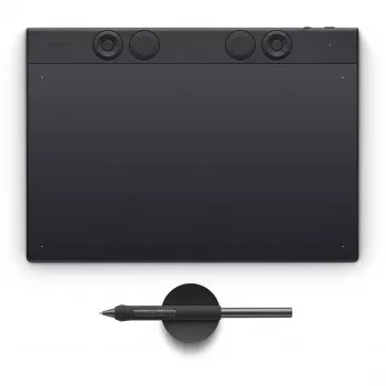 Wacom Intuos Pro Pen Tablet Medium Stifttablett, Bluetooth, USB, komplektā ar Wacom Pro Pen 3