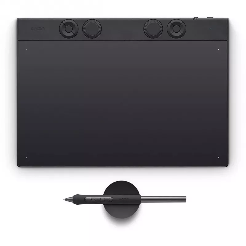 Wacom Intuos Pro Pen Tablet Medium Stifttablett, Bluetooth, USB, komplektā ar Wacom Pro Pen 3