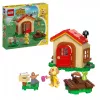 Konstrukciju rotaļlieta LEGO Animal Crossing Mājīgā māja 77058, 149 gabali, 1 minifigūra, izmērs 120×90×70 mm