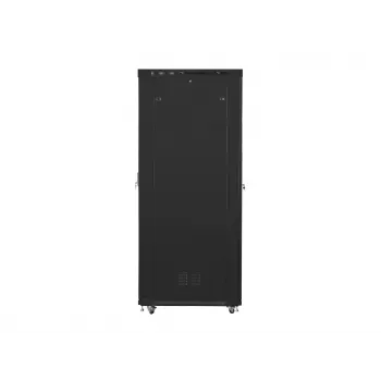 Rack cabinet 19 inch LANBERG FF01-8247-12BL, 47U, 800x1200 mm, stikla priekšdurvis