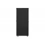 Rack cabinet 19 inch LANBERG FF01-8247-12BL, 47U, 800x1200 mm, stikla priekšdurvis