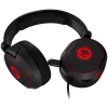 LORGAR Kaya 460, USB spēļu austiņas ar mikrofonu, CM108B, RGB fona apgaismojums, Plug&Play, USB-A savienojuma kabelis 2m, auduma ausu spilventiņi, izmērs: 192*184.7*88mm, 0.329kg, melns