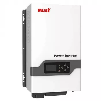 Inverters MUST 2kW, 1 fāžu, DC12V, PURE SINUS