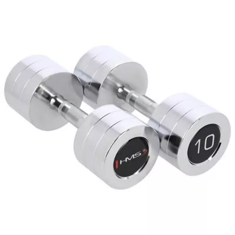 Hromētas hanteles 2x10 kg HMS CHD10
