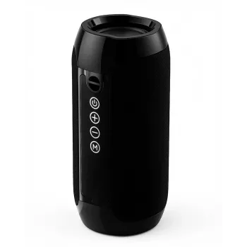 Pārnēsājams Bluetooth stereo skaļrunis SQUEAK SQ1008 — 14W RMS, Bluetooth 5.3, 1200 mAh, IPX4, FM, LED, AUX, USB