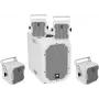 Active Speaker Set Omnitronic BOB-10A ws with 4x BOB-4 ws — aktīvs galvenais skaļrunis ar četriem satelītskaļruņiem