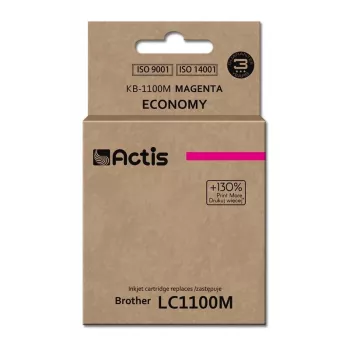 Actis KB-1100M Tinte (aizstāj Brother LC1100M/980M; Standard; 19 ml; fuksīna)