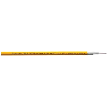 Lanview LVO232550-100 InfiniBand/optiskās šķiedras kabelis 100 m Dzeltens