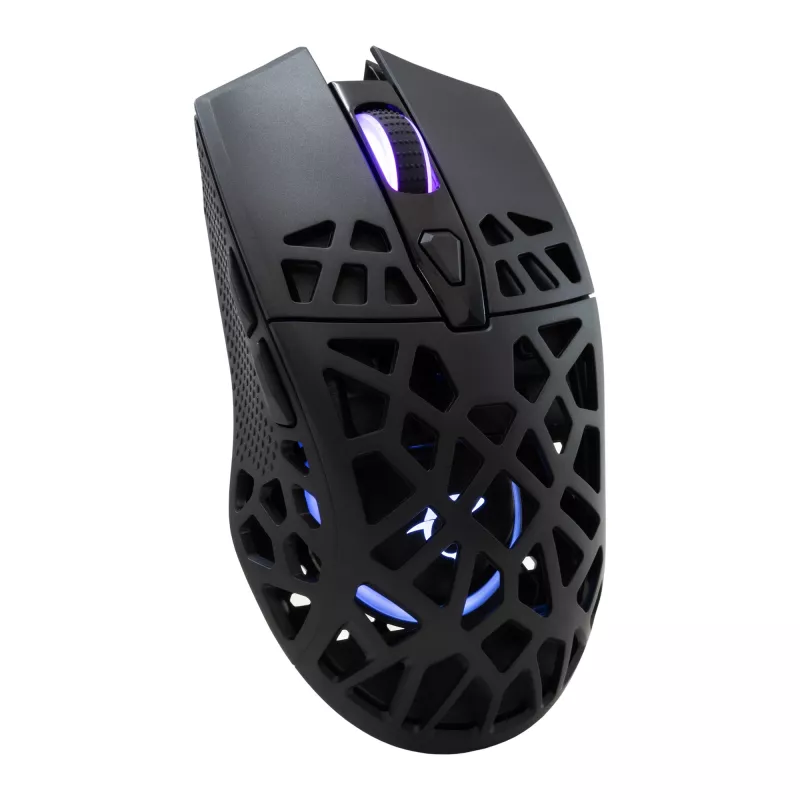 Pele White Shark GM-5018 Caradoc RGB 7200 dpi melna