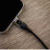 Fiksēts | USB-C/USB-C kabelis ar displeja atbalstu, PD atbalsts, 2m, USB 2.0, 100W | FIXDD-CC2-BK