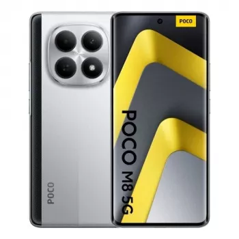 POCO M8 5G 17,2 cm (6.77) Hybrid Dual SIM USB Type-C 8 GB 512 GB 5520 mAh sudraba krāsa