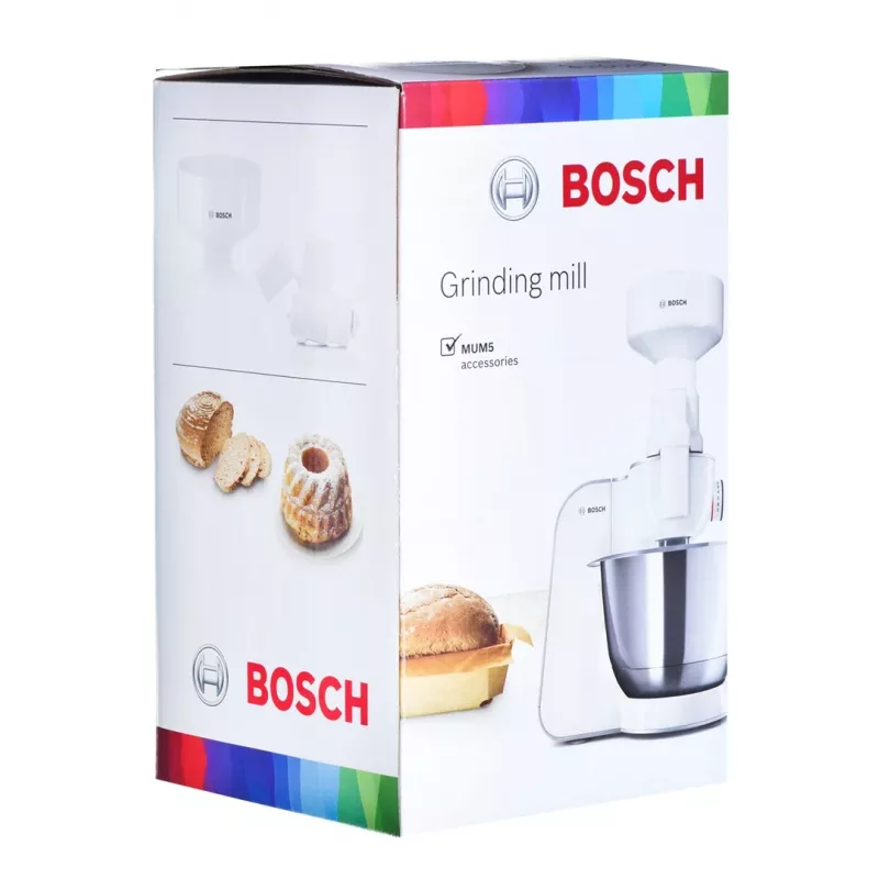 Miksera piederums Bosch MUZ5GM1 — malšanas/frēzēšanas uzgalis Bosch virtuves iekārtām