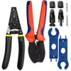 Qoltec Solar Tool Kit Saderīga ar MC4 Connectors | Crimping Tool + Stripping Pliers