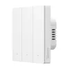 Sienas skārienvadības viedslēdzis Sonoff ZBM5-3C-86W, 3 kanālu Zigbee, 3 grupu, iebūvējams