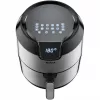 Tefal Easy Fry EY401D Single 4.2 L Brīvstāvošs 1500 W Karstā gaisa fritieris Melns, Nerūsējošais tērauds