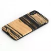 man and wood viedtālruņa maciņš iPhone X/XS — baltais melnkoks, melns