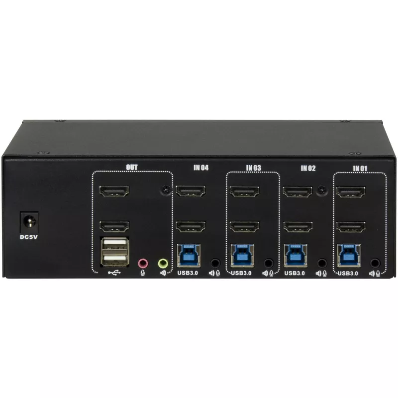 Inter-Tech IPC KVM slēdzis AS-42HUS (88887412)