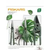 Fiskars augu kopšanas komplekts 3 gab. 1075317 — rokas liekšķere, pārstādīšanas lāpstiņa un kultivators podu un dārza augiem