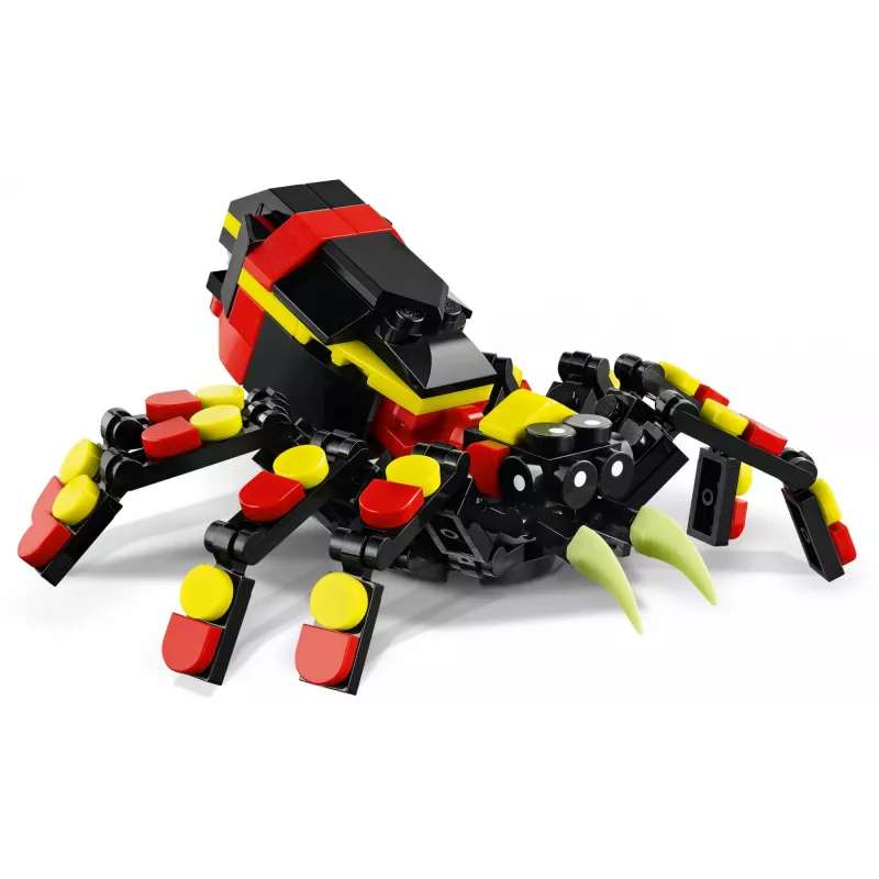 LEGO Creator 3-in-1 būvējams zirnekļa modelis 31159 — 153 gab., vecums 7+, 110×150×50 mm