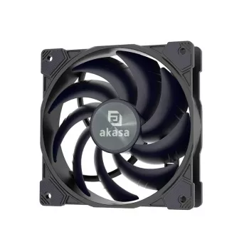 120mm korpusa ventilators Akasa Alucia SM12 1200 RPM, modelis AK-FN128, 120mm rāmis, 1200 RPM