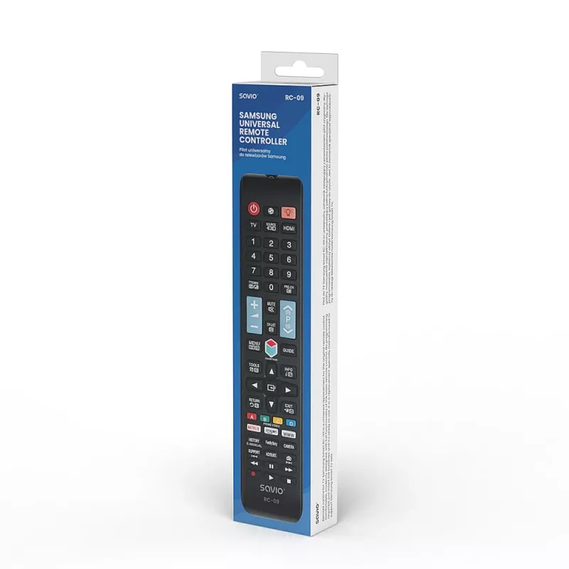 Savio RC-09 Infrasarkanā tālvadības pults Smart TV