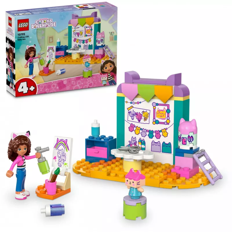 LEGO GABBY’S DOLLHOUSE 10795 Radošanās ar Baby Box