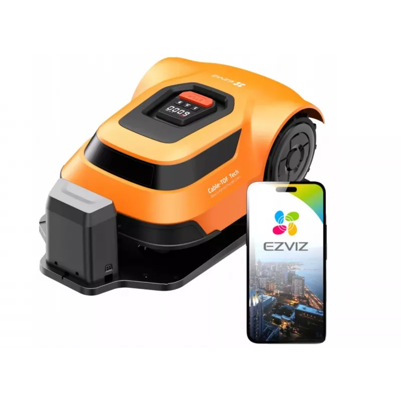 EZVIZ RM600 oranžs robotizēts zāles pļāvējs