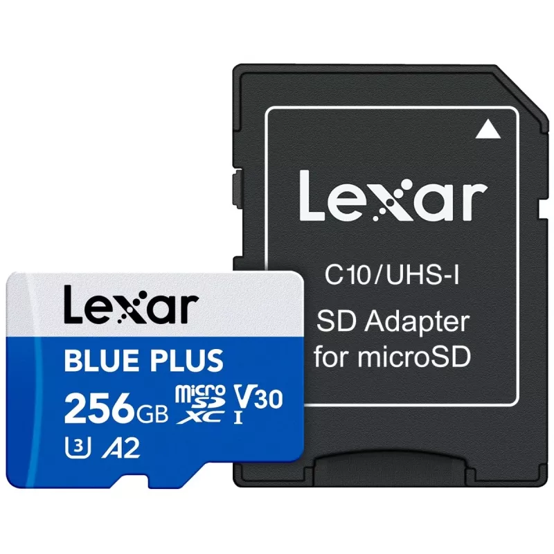 Atmiņas karte Micro SDXC 256 GB UHS-I W A Lexar LMSBLPL256G BNANG