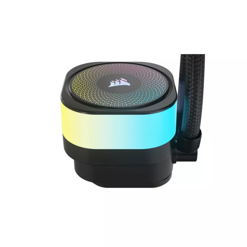 Corsair iCUE LINK TITAN RX RGB 12 cm Melns šķidruma dzesēšanas sistēma