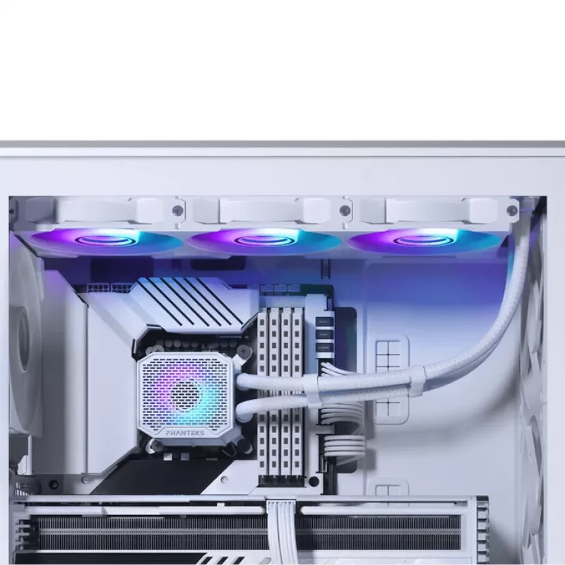 Phanteks Glacier One 360M25G2 datora korpusa šķidrās dzesēšanas komplekts 12 cm Balts 1 gab.