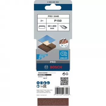 Bosch 2 608 606 004 slīpmašīnas piederums 3 gab.
