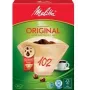 Papīra kafijas filtrs Melitta Oriģināls 102 — izmērs 102, vienreizlietojami konusveida filtri