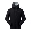 Jakas komplekts Berghaus Deluge Pro 3.0 M + Hillwalker IA Shell M — vīriešu ūdensnecaurlaidīgs virsapģērbs, melns