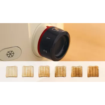 Bosch Tosteris | TAT2M127 MyMoment | Jauda 950 W | Sadaļu skaits 2 | Korpusa materiāls Plastmasa | Bēšs