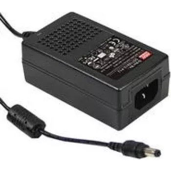 MEAN WELL GST18A12-P1J galda barošanas bloks, fiksēts spriegums 12 V 1.5 A 18 W (GST18A12-P1J)