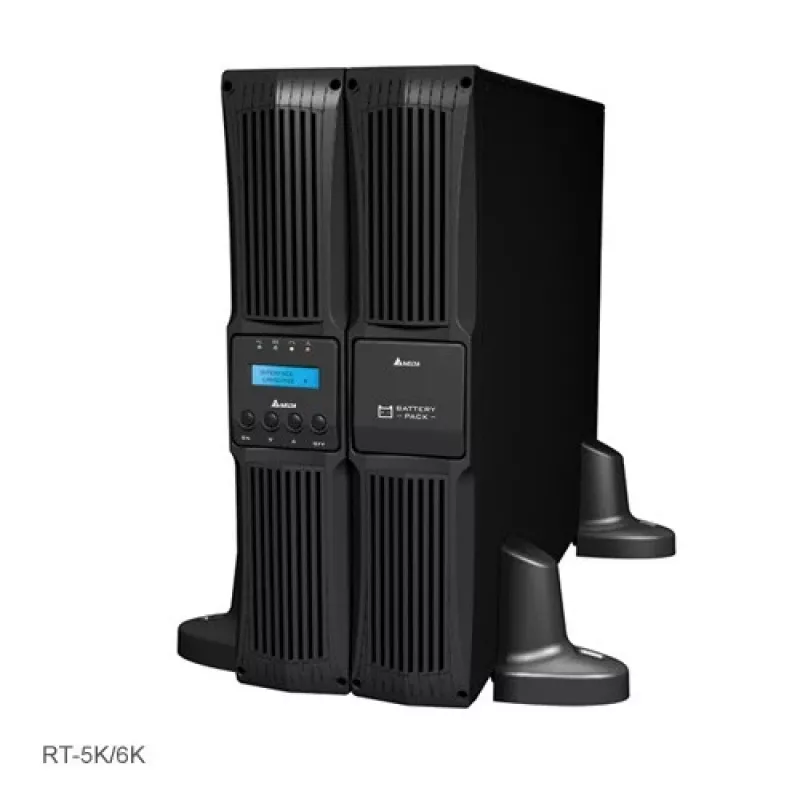 Nepārtrauktās barošanas avots Delta UPS602R2RT0B035 6000VA 230V plaukts/tornis