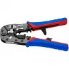 Knipex 97 51 13 kabeļu presētājs Gofrēšanas instruments Melns, Zils, Sarkans
