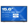 JAPANNEXT JN-MD-I156FHDR-T datora monitors 39,6 cm (15,6 collas) 1920 x 1080 pikseļi Full HD LED Skārienekrāns Pelēks